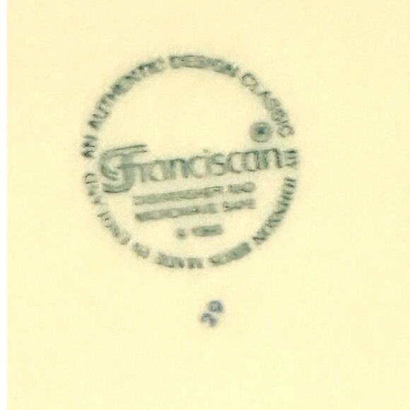 Franciscan Vintage Red Apple 1995 England 8" Salad Dessert Plates-Set of 3 - Picture 6 of 6